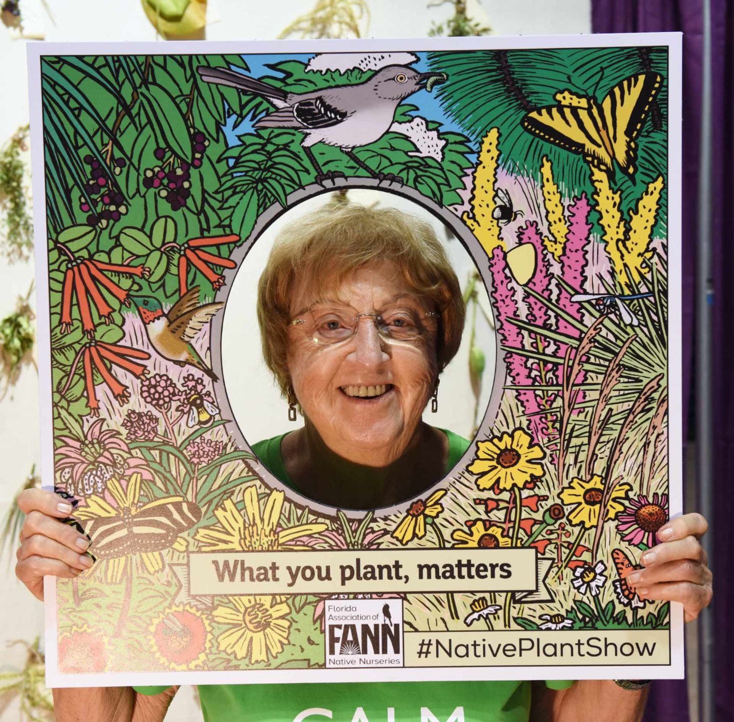 Sally McConnell, committed & relentless promoter of native plants